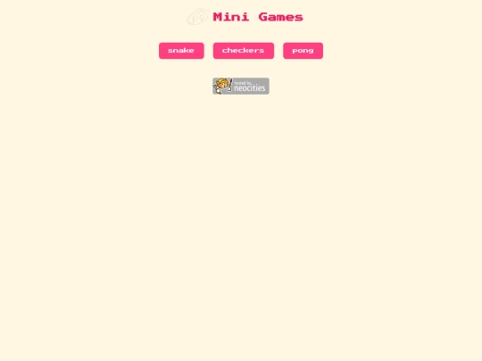 games screenshot