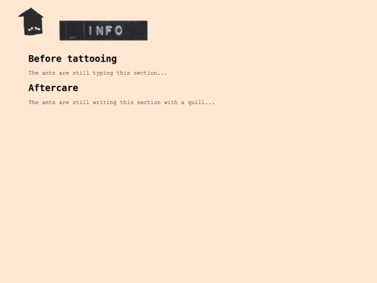 info screenshot