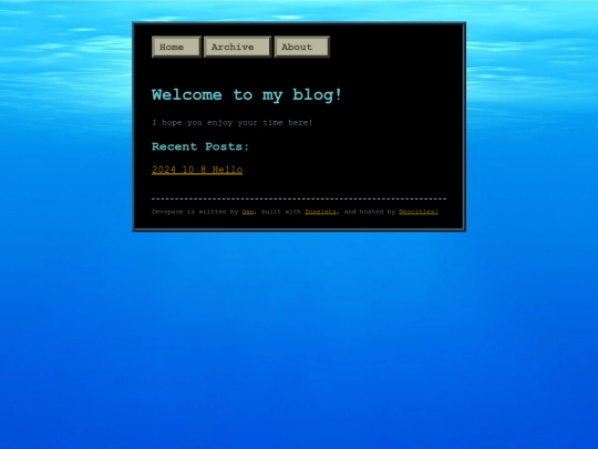 index screenshot