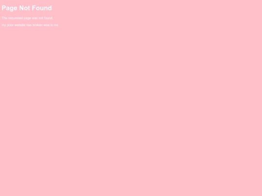 not_found screenshot