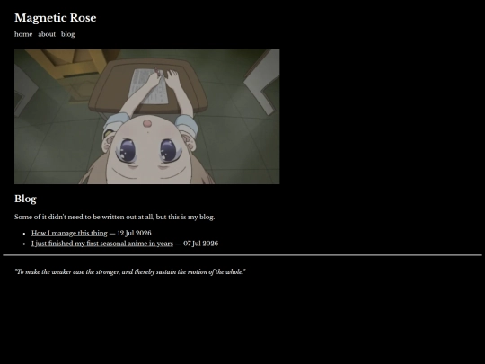 blog screenshot