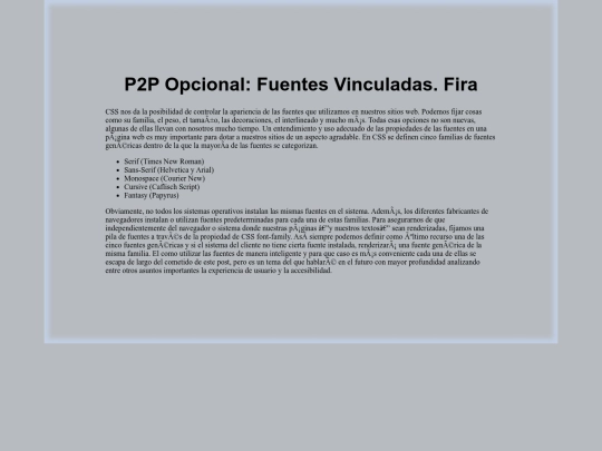 Fuentes screenshot