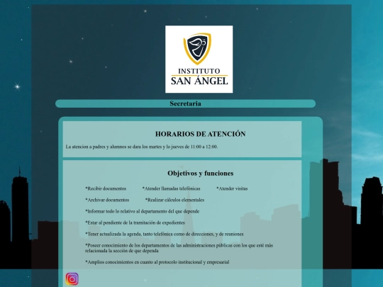 secretaria screenshot