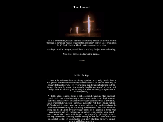 journal screenshot