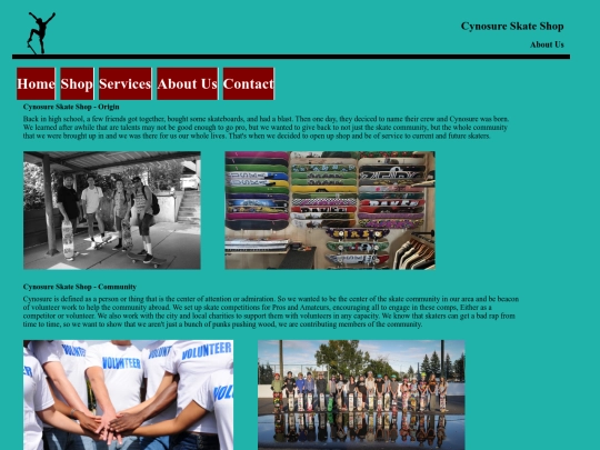 FinalSite/aboutus screenshot