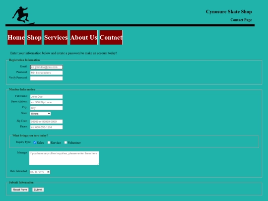 FinalSite/contact screenshot