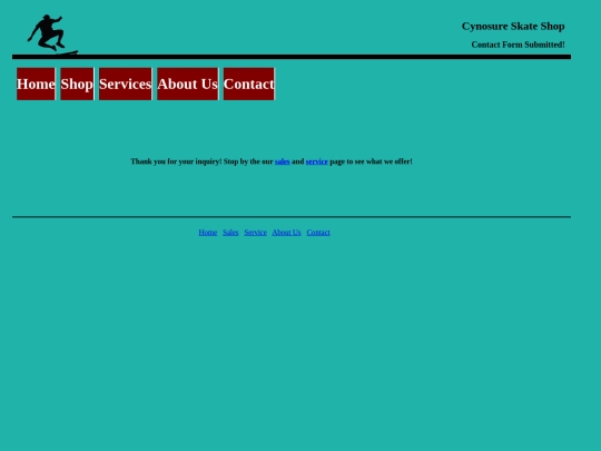 FinalSite/response screenshot