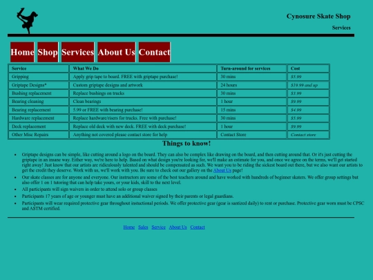 FinalSite/service screenshot