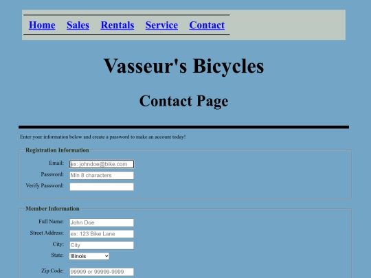 contact screenshot