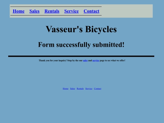 response screenshot