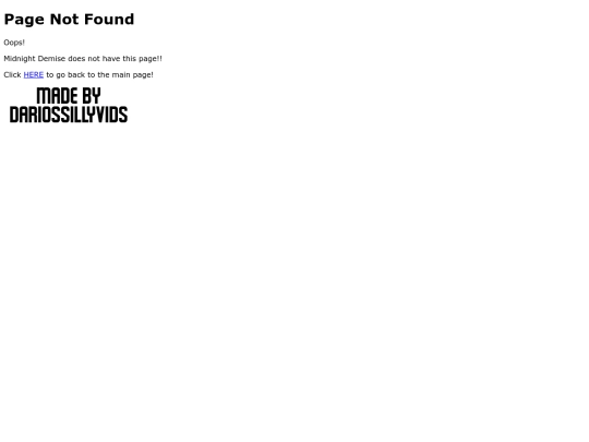 not_found screenshot