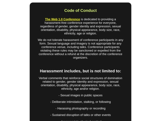 code-of-conduct screenshot