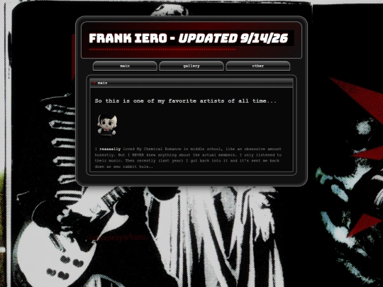 Frank screenshot