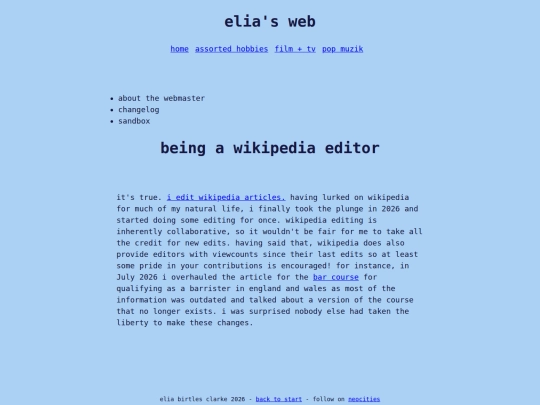assorted hobbies/wikipedia screenshot