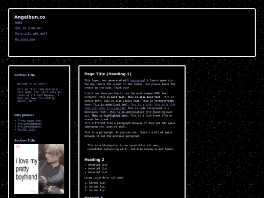 index screenshot