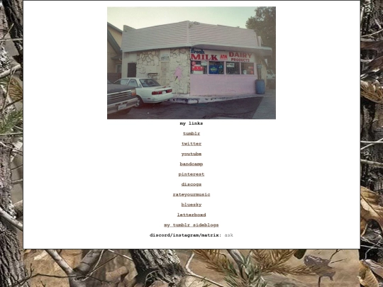 links screenshot