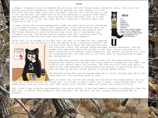 ocs/alice screenshot