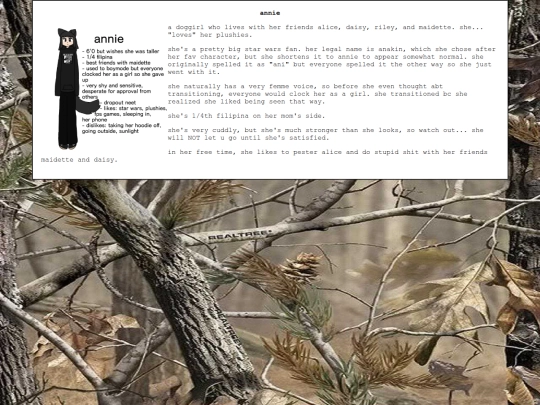 ocs/annie screenshot