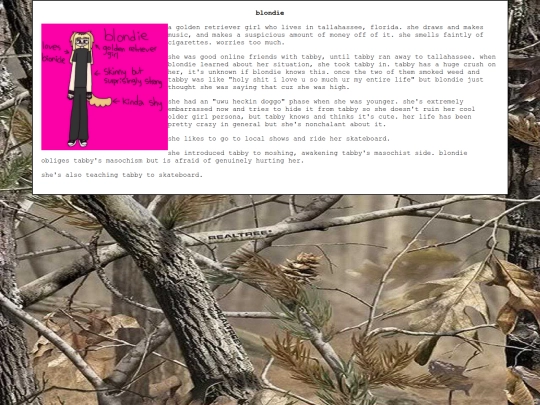 ocs/blondie screenshot