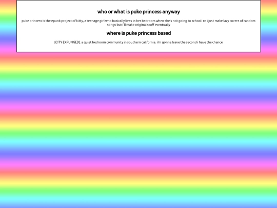 puke princess/about screenshot