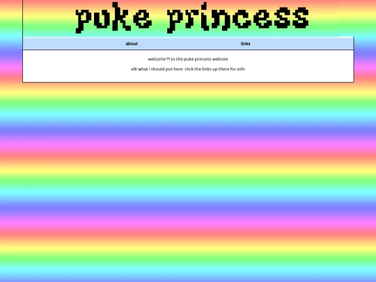 puke princess/main screenshot