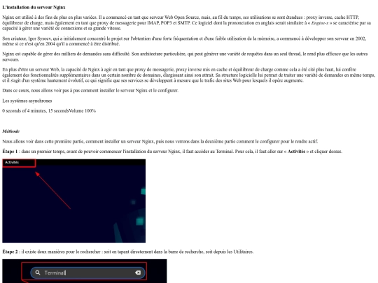 nginx screenshot