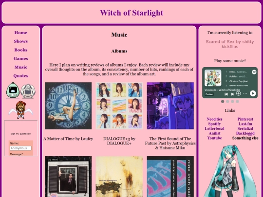 Music screenshot