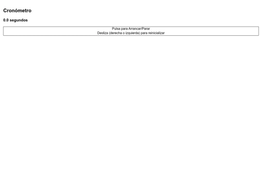 Cronometro screenshot