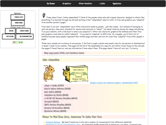 adoptables screenshot