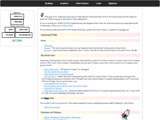 specificsites screenshot