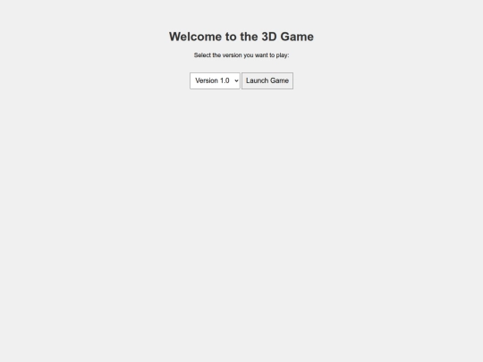 games/3d game/version-selector screenshot