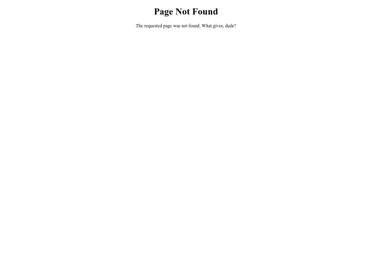 not_found screenshot