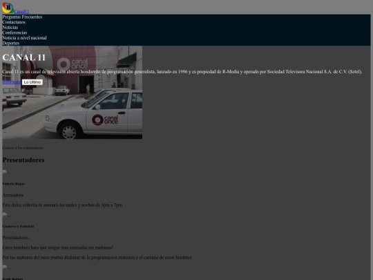 Canal11 screenshot
