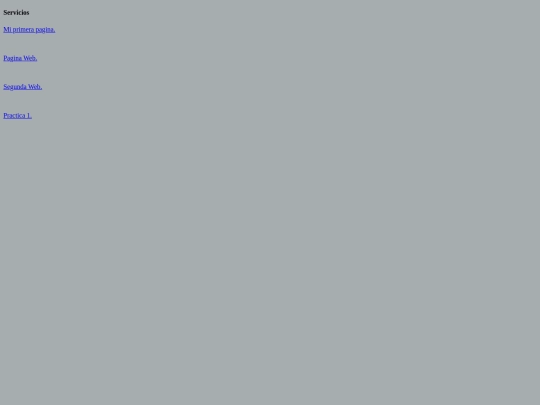Servicios screenshot