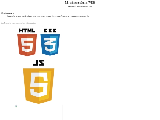 paginaweb screenshot