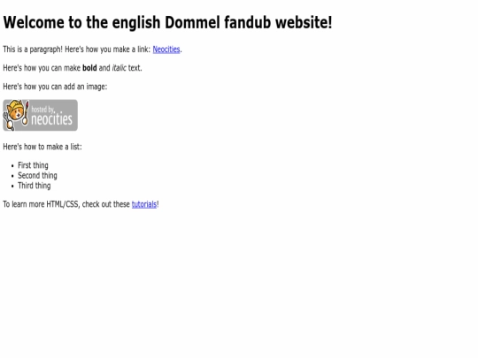index screenshot