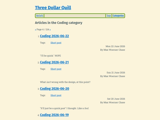 category/coding4 screenshot