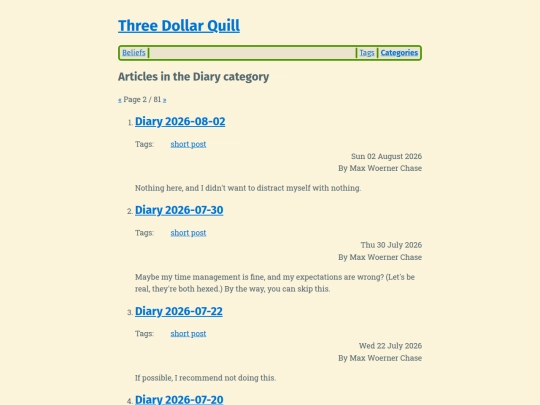 category/diary2 screenshot