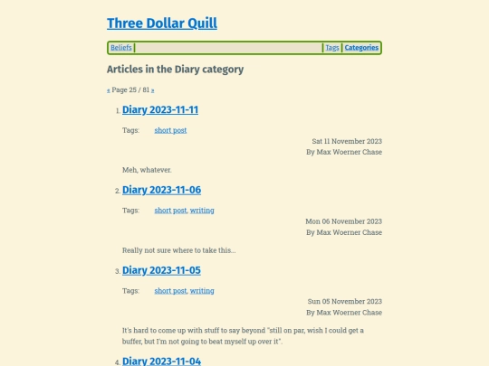 category/diary25 screenshot