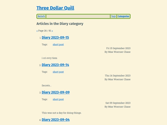 category/diary26 screenshot