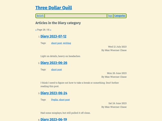category/diary28 screenshot