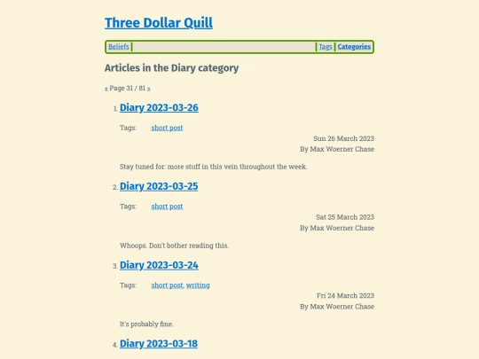 category/diary31 screenshot