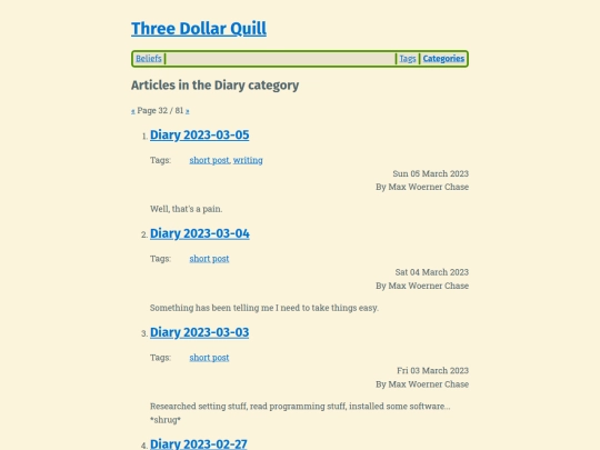category/diary32 screenshot