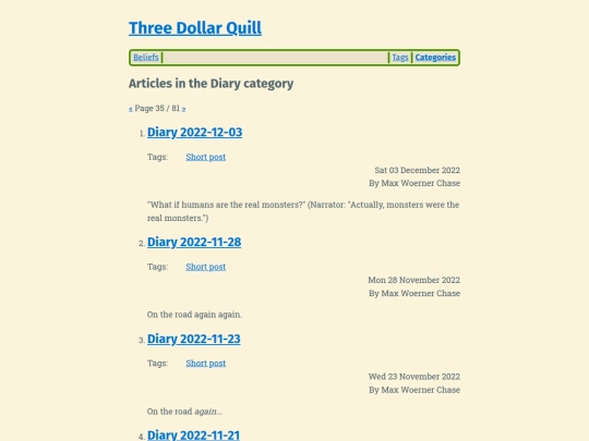 category/diary35 screenshot
