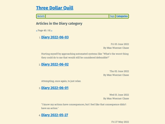 category/diary40 screenshot