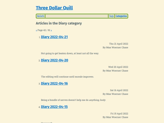 category/diary42 screenshot