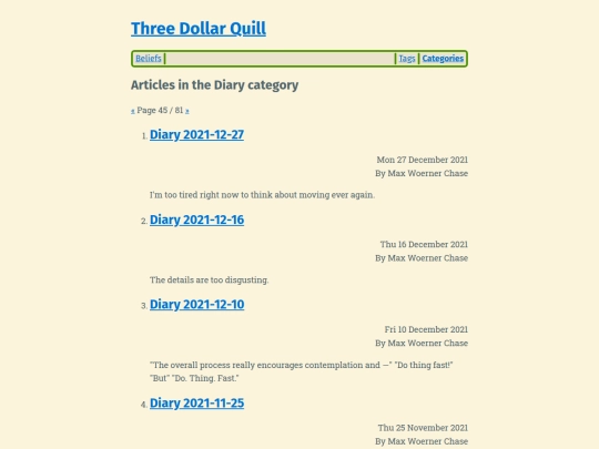 category/diary45 screenshot