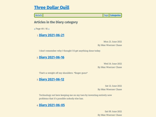 category/diary49 screenshot