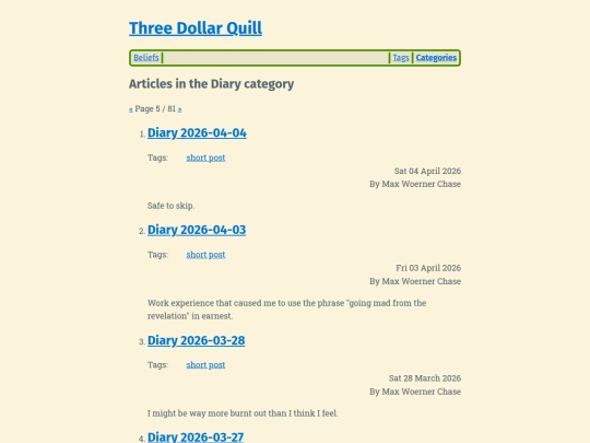category/diary5 screenshot