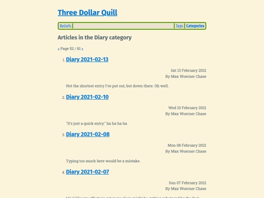 category/diary52 screenshot